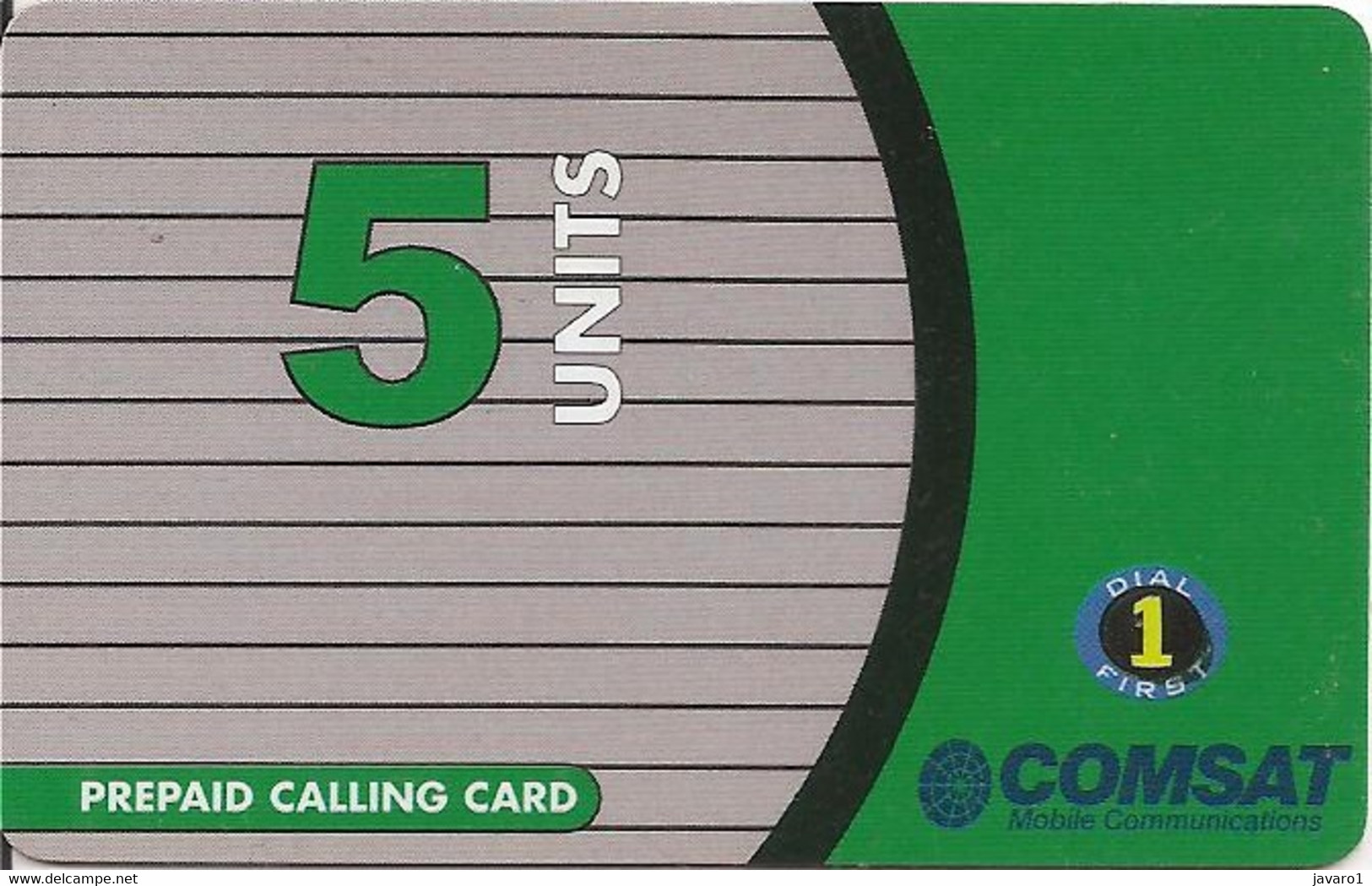 COMSAT : COMR1 5u Prepaid COMSAT USED - [2] Chip Cards