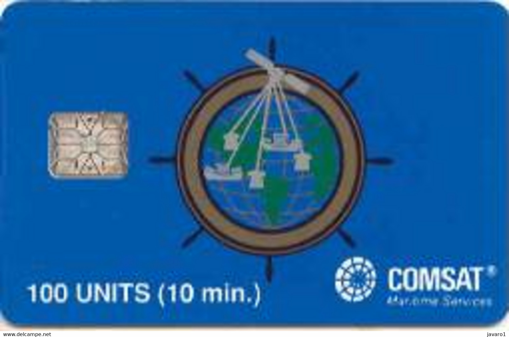 COMSAT : COM13A 100u COMSAT SI-6 (ctrl 2020) USED - [2] Chipkarten