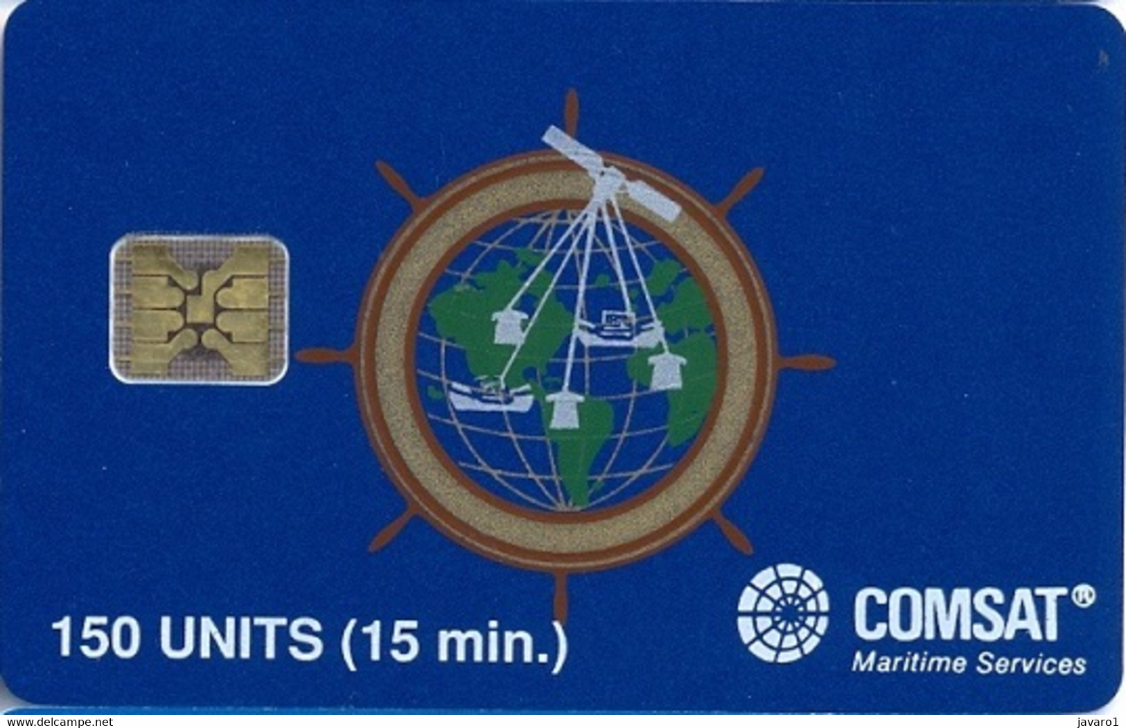 COMSAT : COM07 150u COMSAT SI-4 (ctrl 0989) MINT - Schede A Pulce