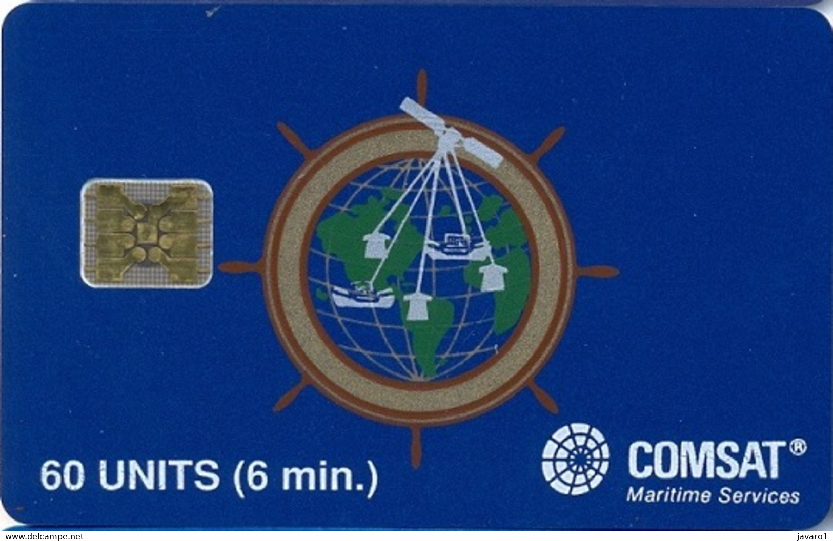 COMSAT : COM05 60u COMSAT SI-4 (ctrl 0989) MINT - Chipkaarten