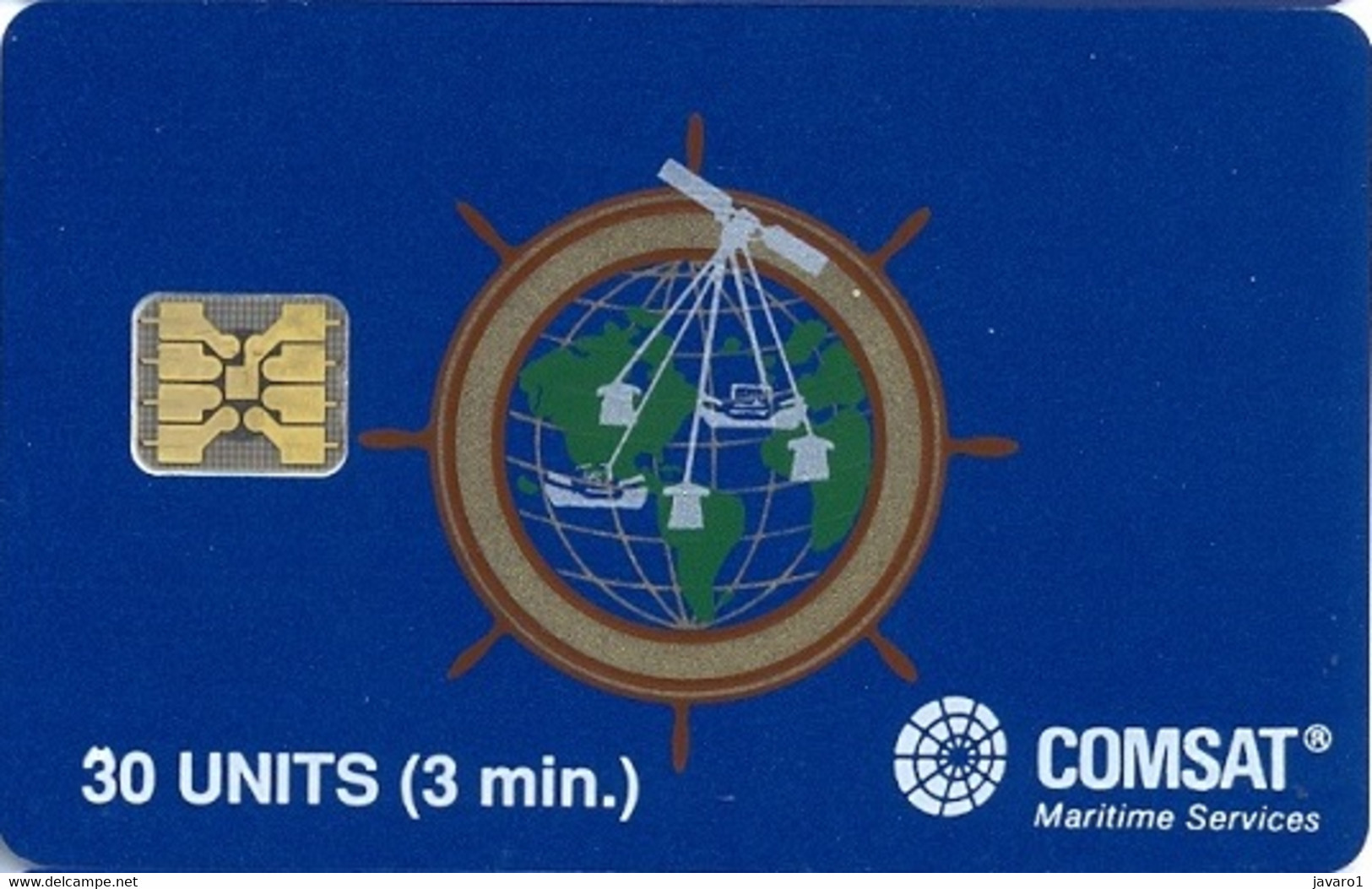 COMSAT : COM04 30u COMSAT SI-4 (ctrl 0989) MINT - Schede A Pulce