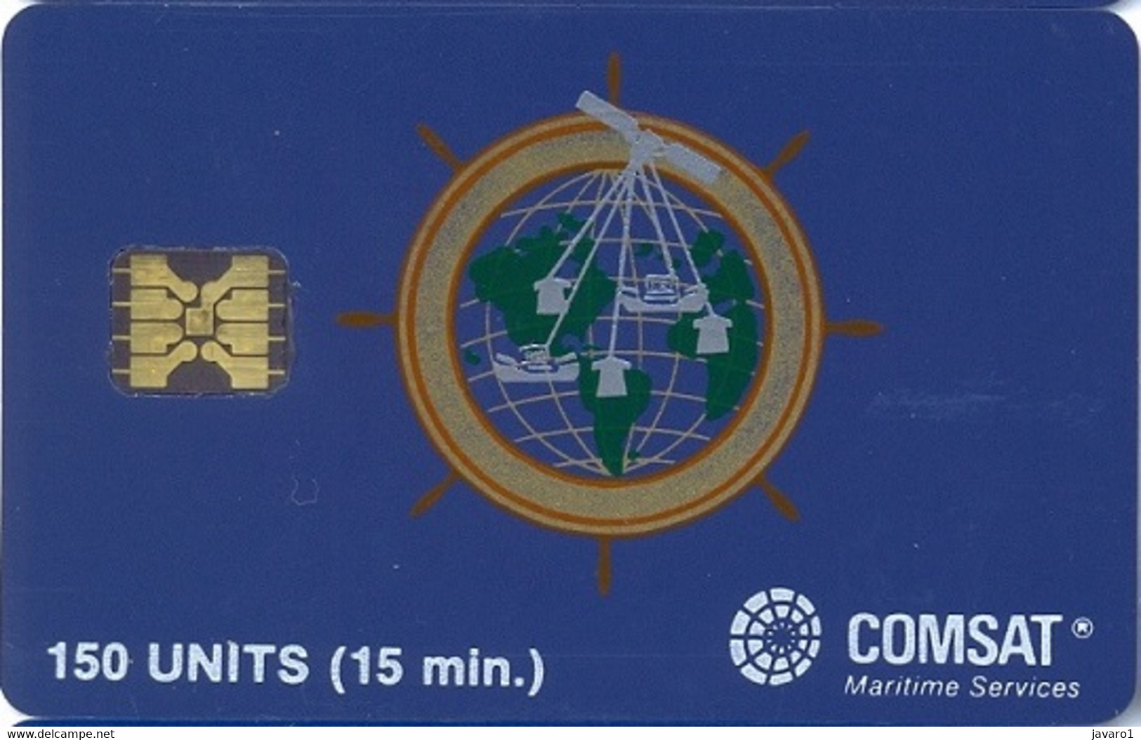 COMSAT : COM03 150u COMSAT SI-4 (ctrl 0189) MINT - [2] Chip Cards