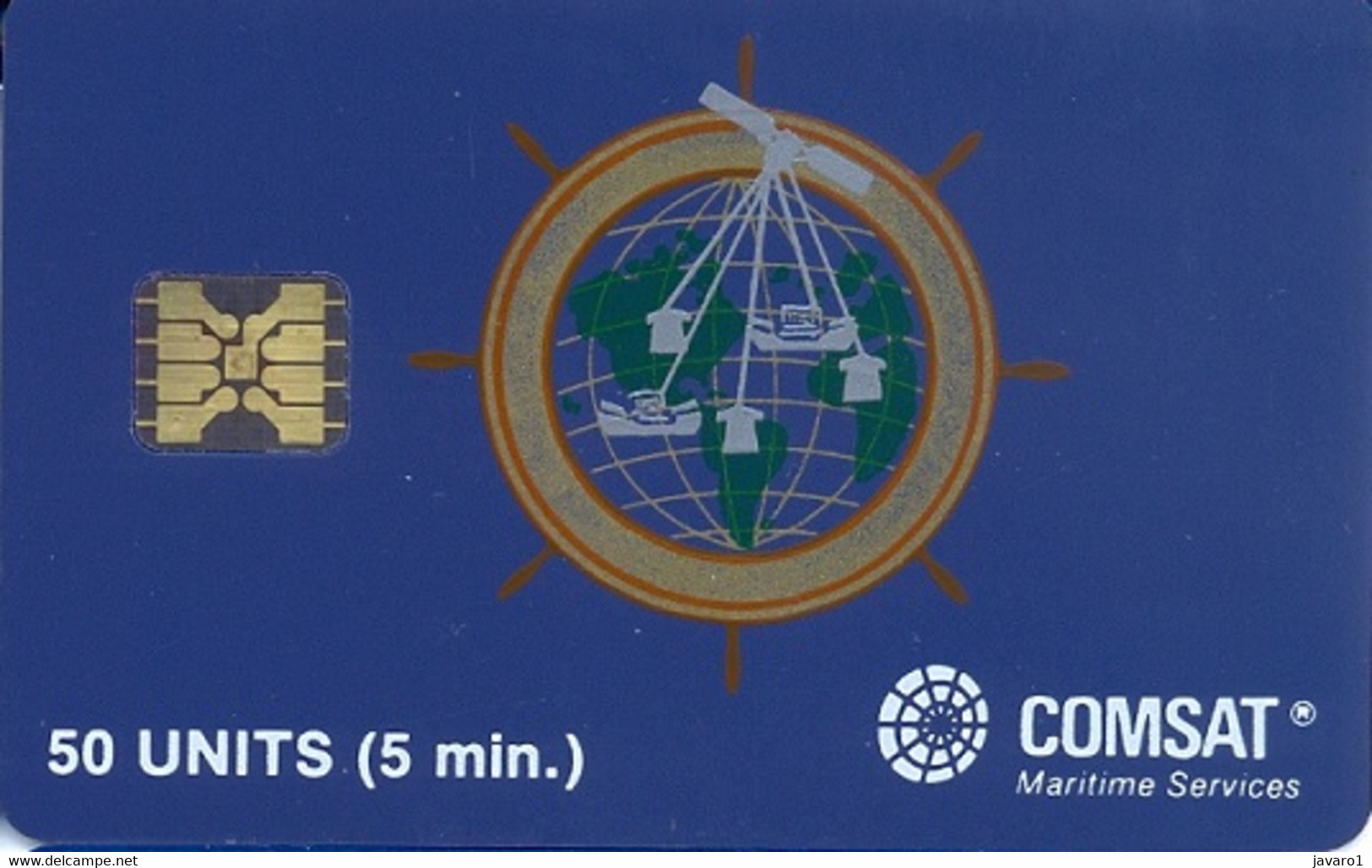 COMSAT : COM01 50u COMSAT SI-4 (ctrl 0189) MINT - Schede A Pulce