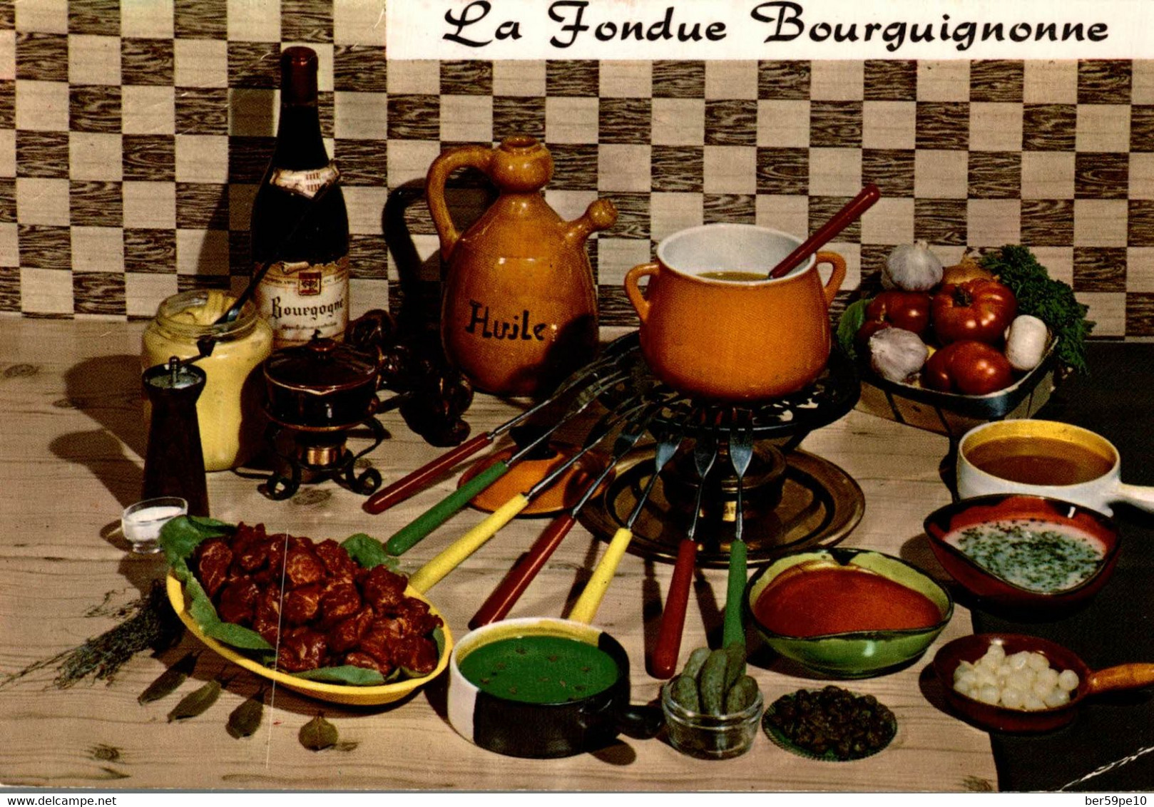 LA FONDUE BOURGUIGNONNE - Recettes (cuisine)