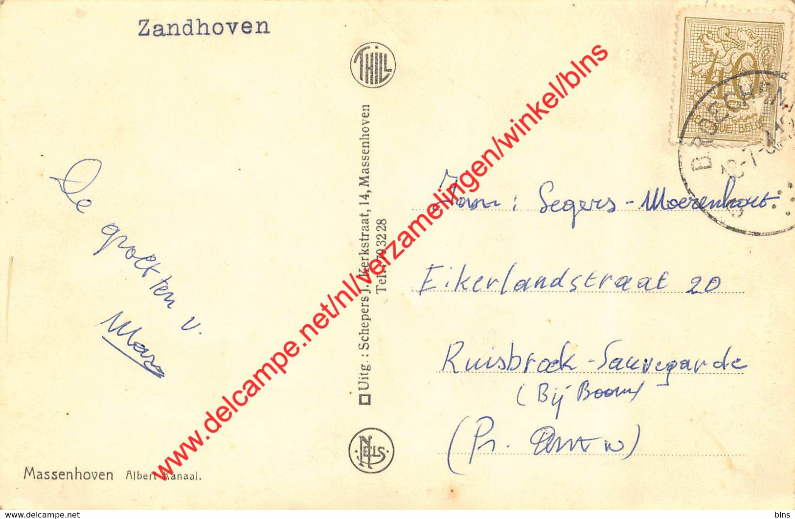 Albert Kanaal - Massenhoven Zandhoven - Zandhoven