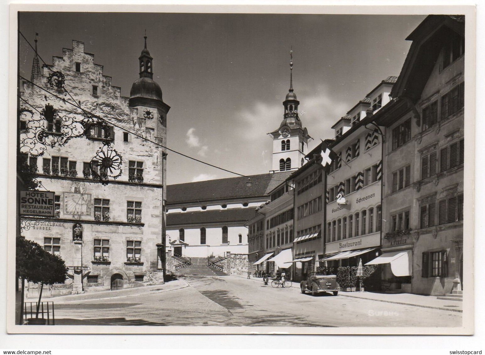 SURSEE Auto Beim Gasthaus Schwanen - Sursee