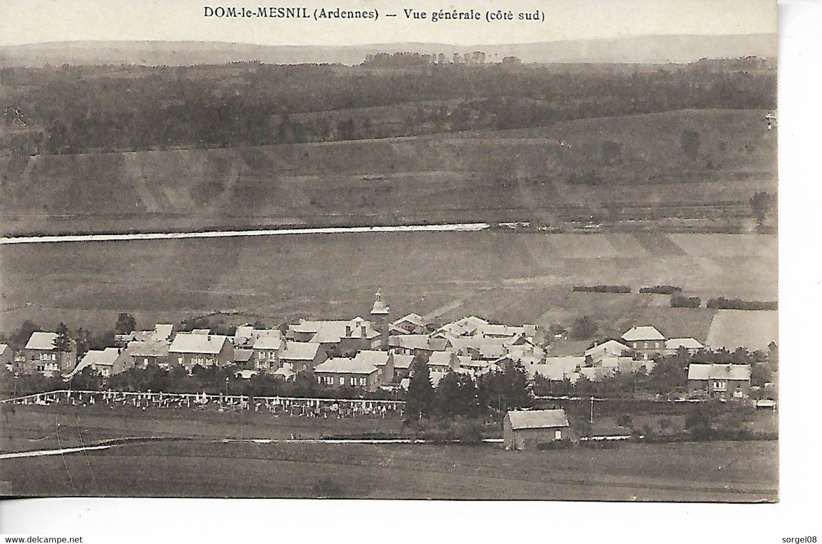 DOM LE MESNIL  Ardennes  Vue Générale Côté Sud    ..AB - Altri & Non Classificati