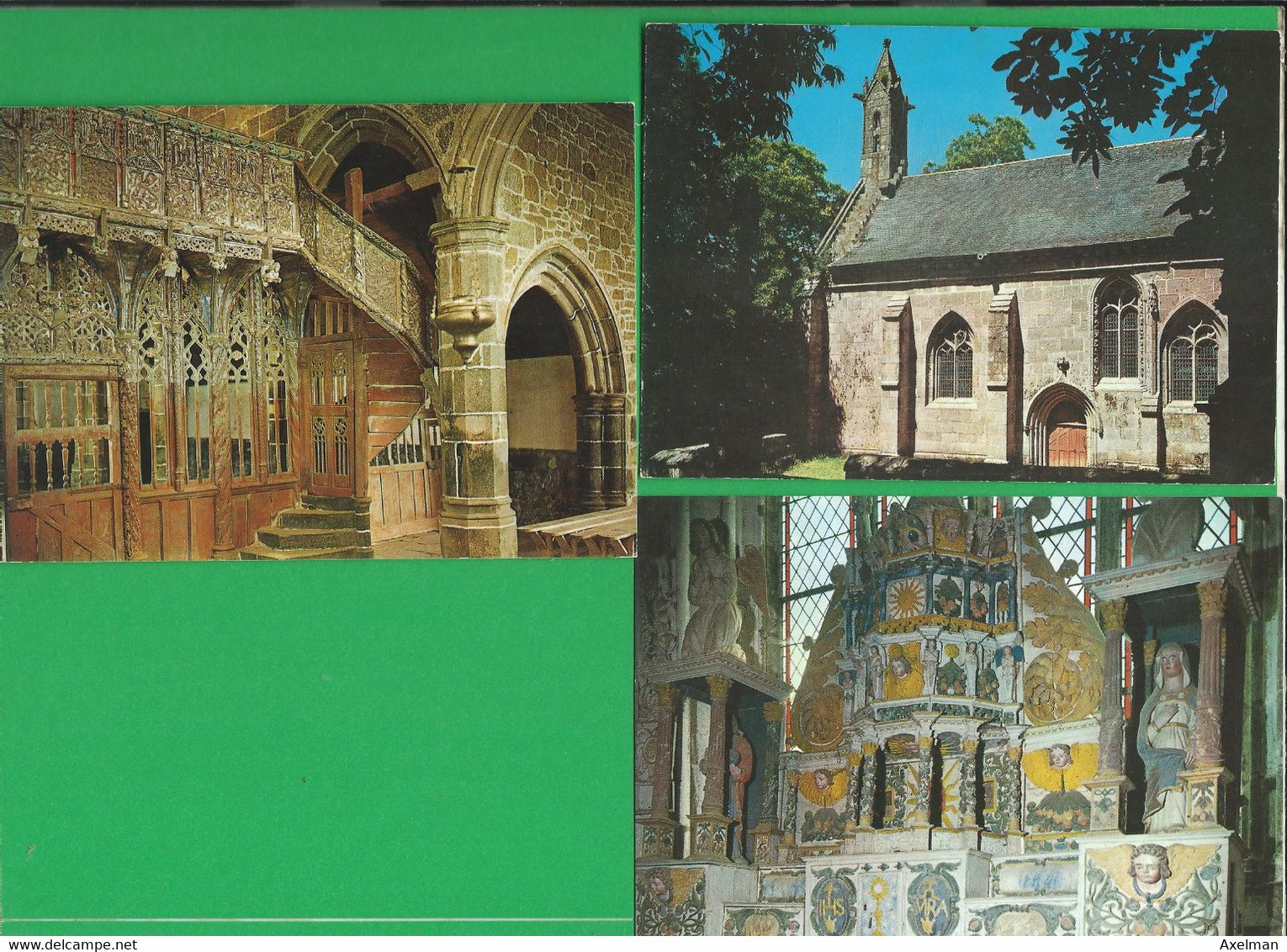 CPM  22 LANNION : Lot De 3 Cartes De La Chapelle De Kerfons - Lannion