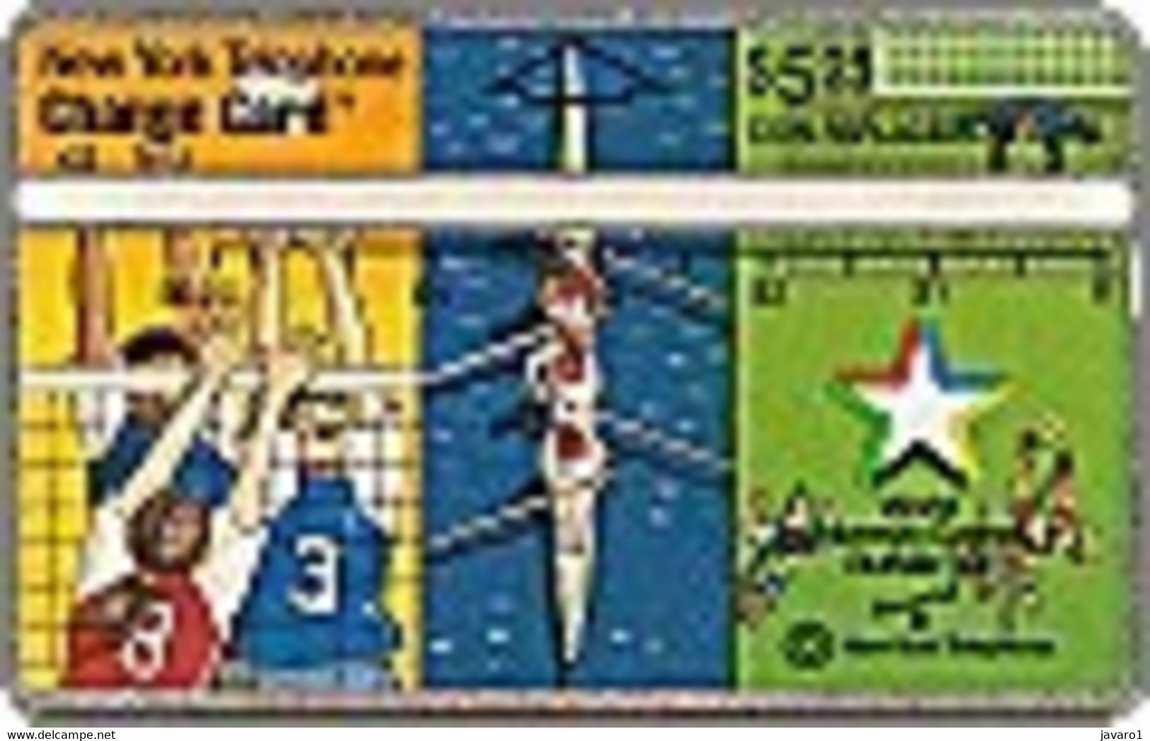 USA_ : D11 $5.25 World University Games MINT - [3] Magnetkarten