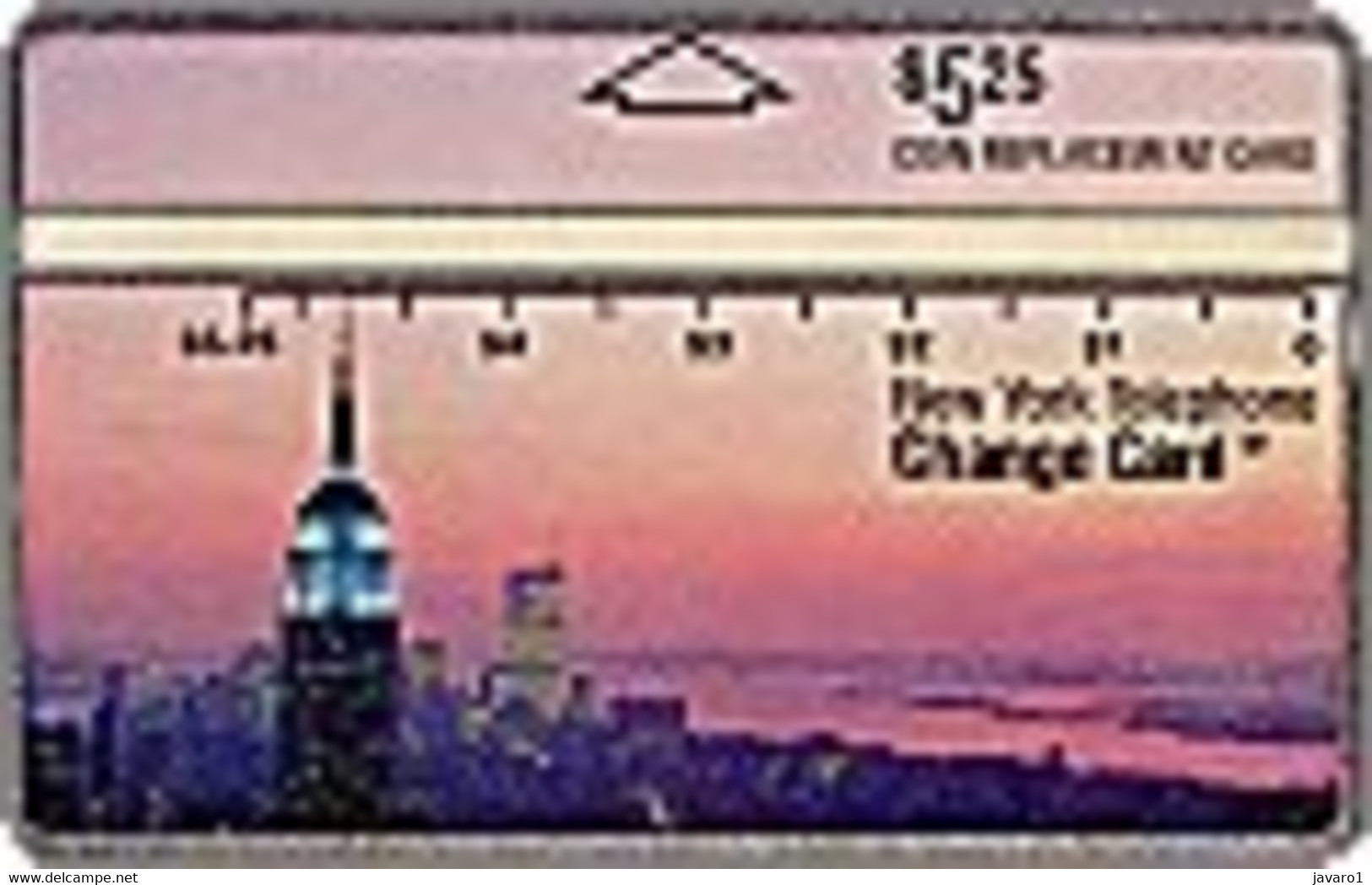 USA_ : D06 $5.25 NYork Empire State (black Letters) MINT   (x) - [3] Magnetic Cards
