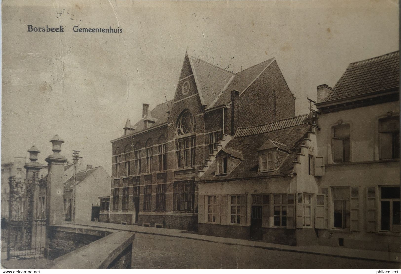 Borsbeek (Antwerpen) Gemeentenhuis 19?? - Borsbeek