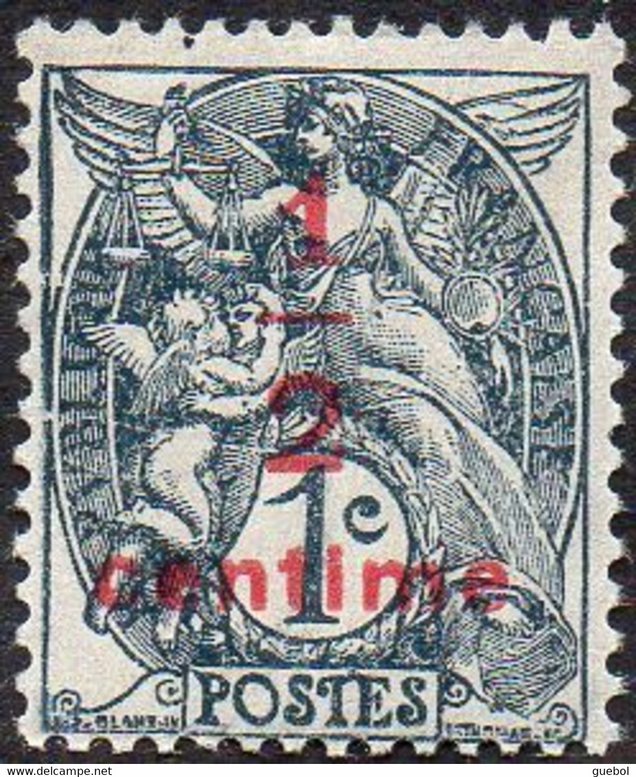 France N°  157 A ** Type Blanc. Surchargé 1/2c Sur 1c. Ardoise -> Ici Le Type II - Unused Stamps