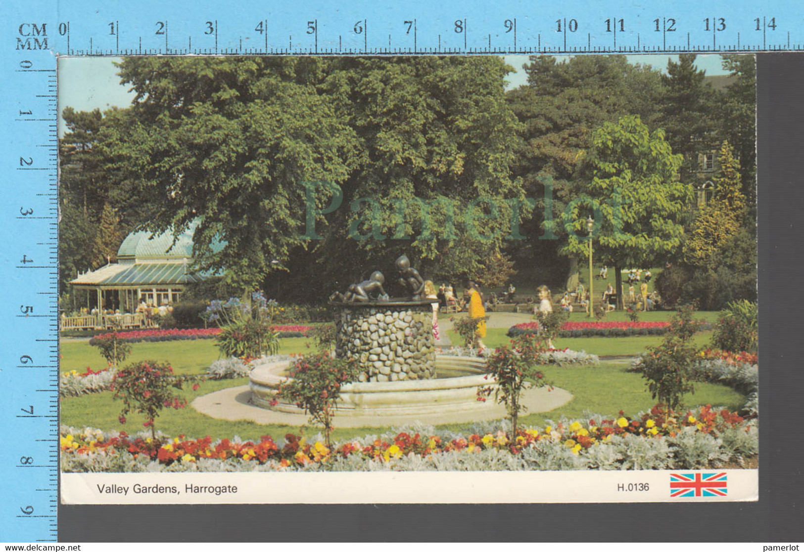 Great Britain - Valley Gardens Harrogate - Animated, Used In 1983, 3 Stamps Cover NewCastle  -> Sherbrooke - Harrogate