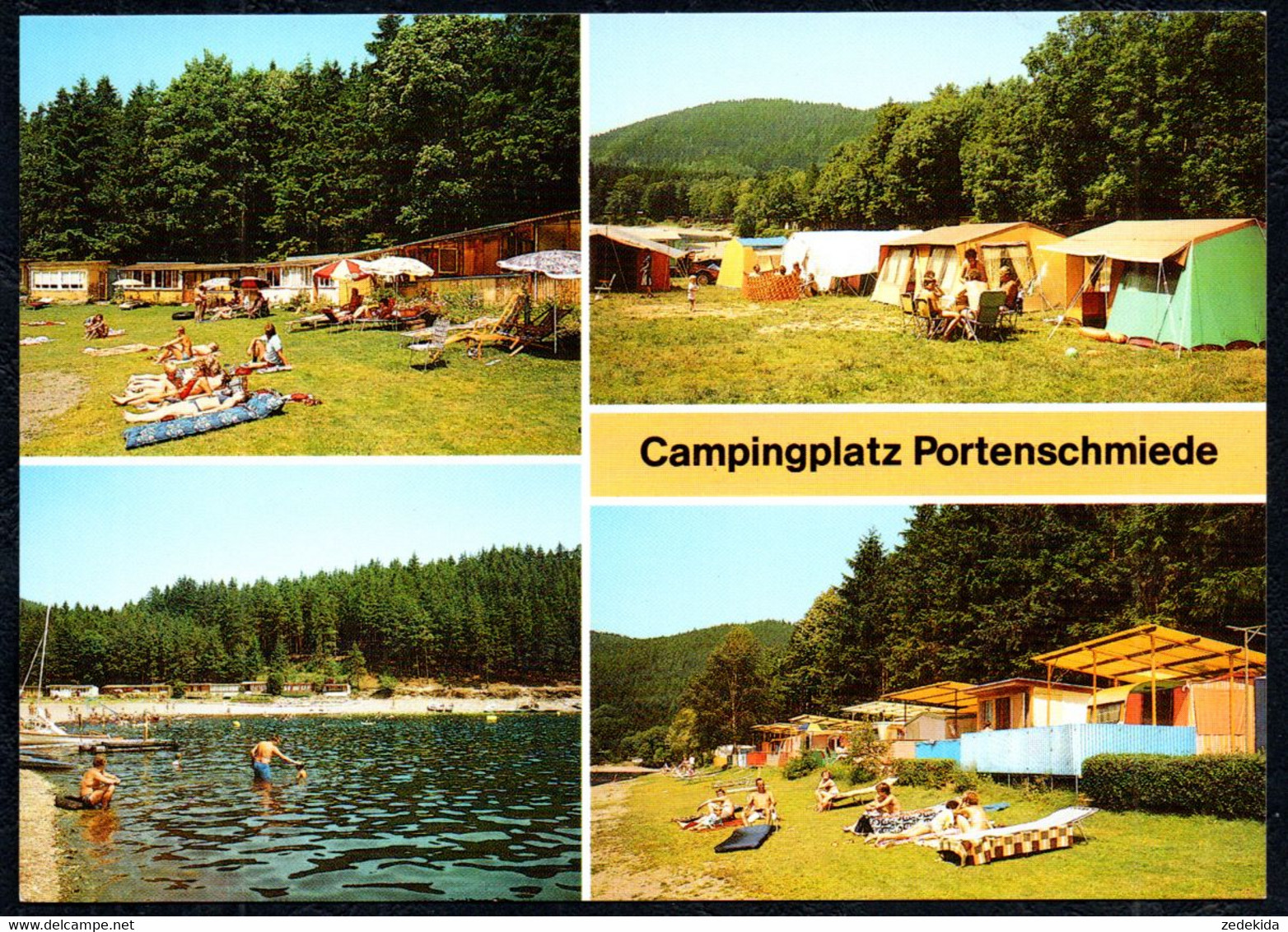 F7747 - TOP Wilhelmsdorf Campingplatz Portenschmiede - Bild Und Heimat Reichenbach - Poessneck