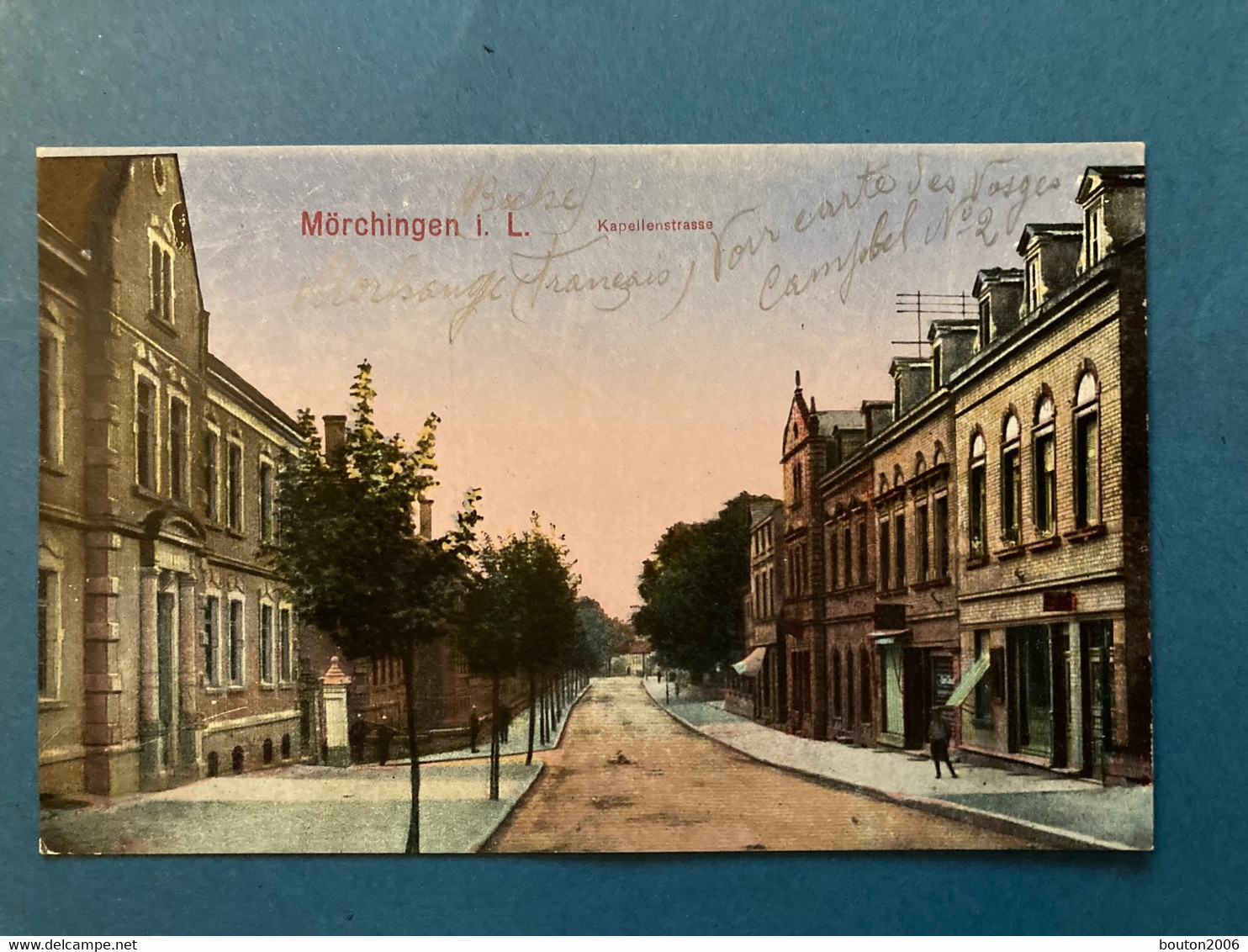 Morhange Mörchingen Kapellenstrasse 1919 - Morhange