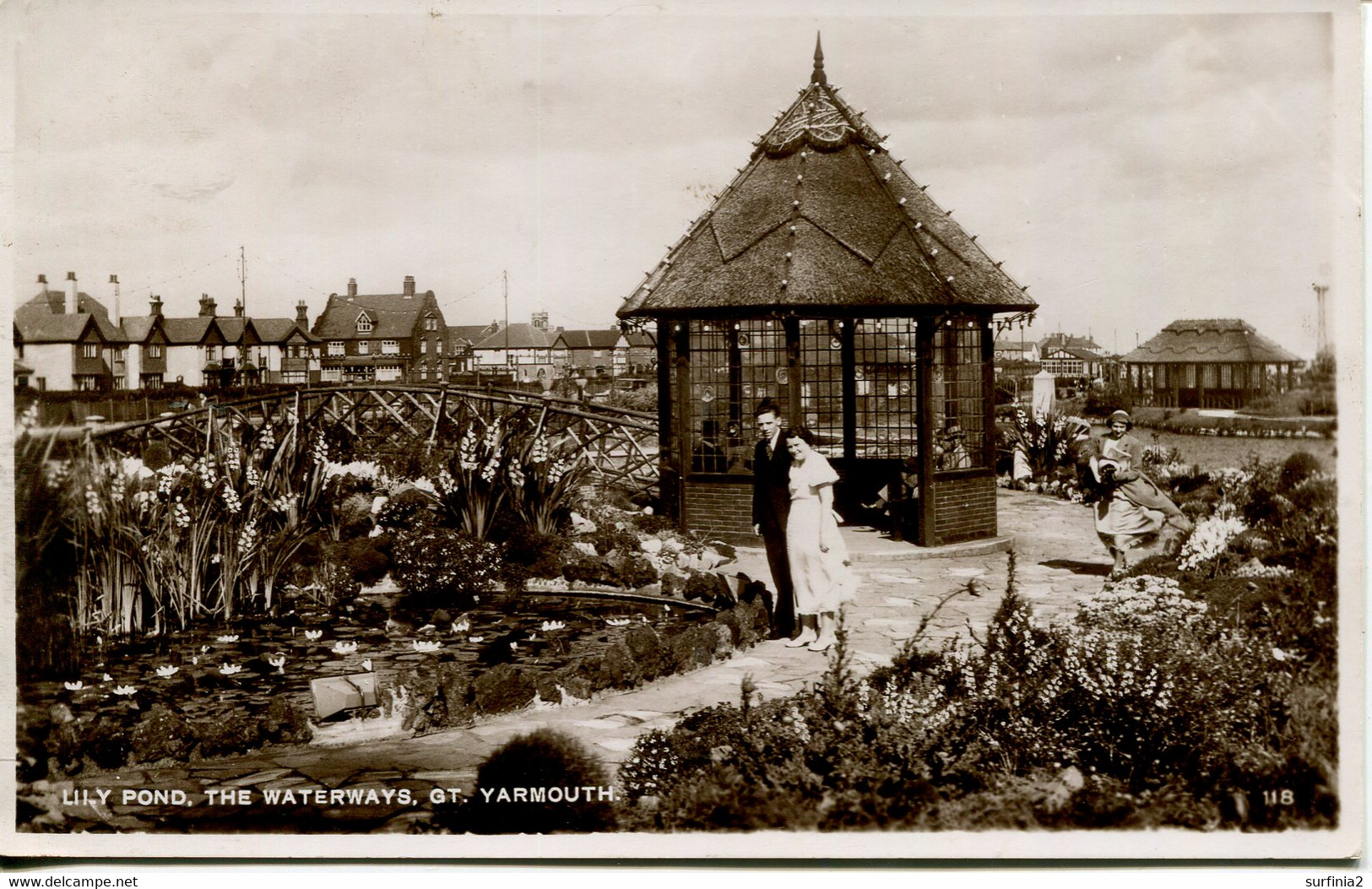 NORFOLK - GREAT YARMOUTH - LILY POND, THE WATERWAYS RP Nf737 - Great Yarmouth