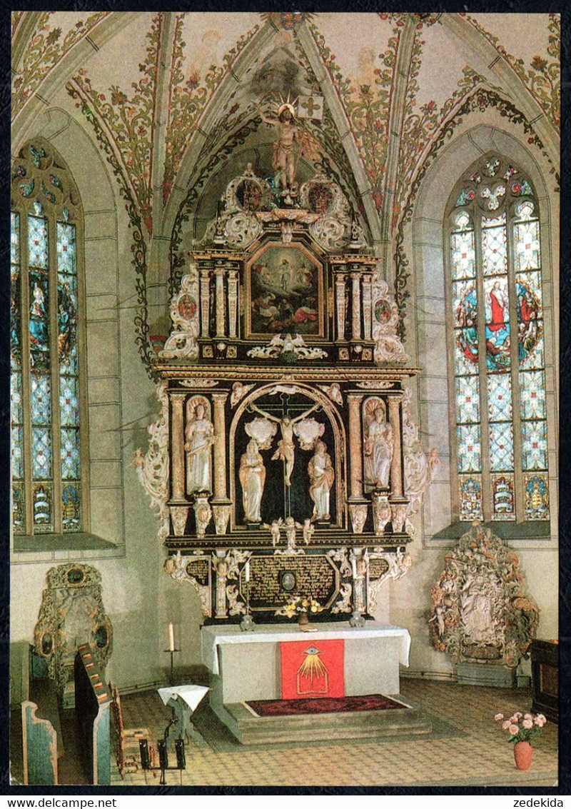 F7772 - TOP Schleiz Bergkirche Altar - Bild Und Heimat Reichenbach - Schleiz