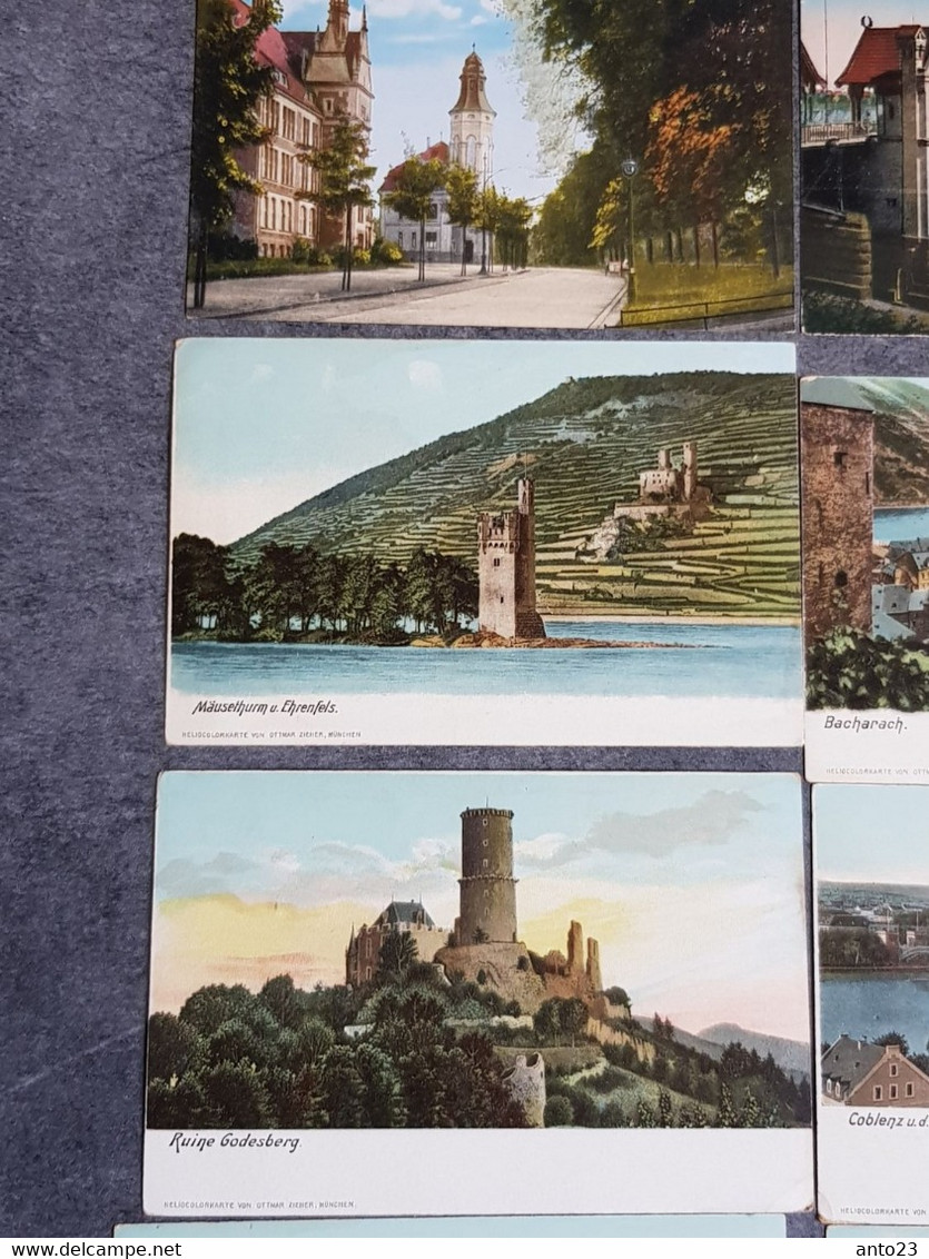 Lot De Carte Postale Allemande Diverse Régions Et Villes - Collections & Lots
