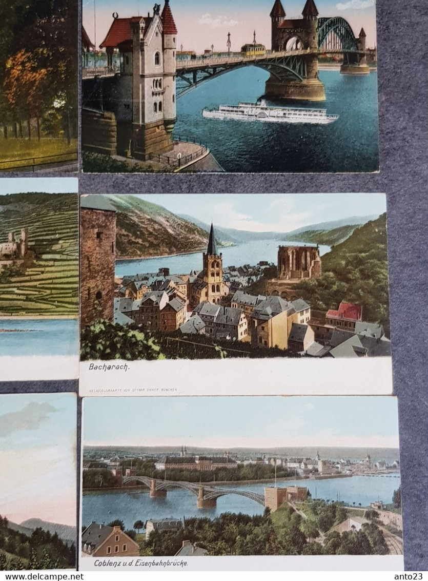 Lot De Carte Postale Allemande Diverse Régions Et Villes - Verzamelingen & Kavels