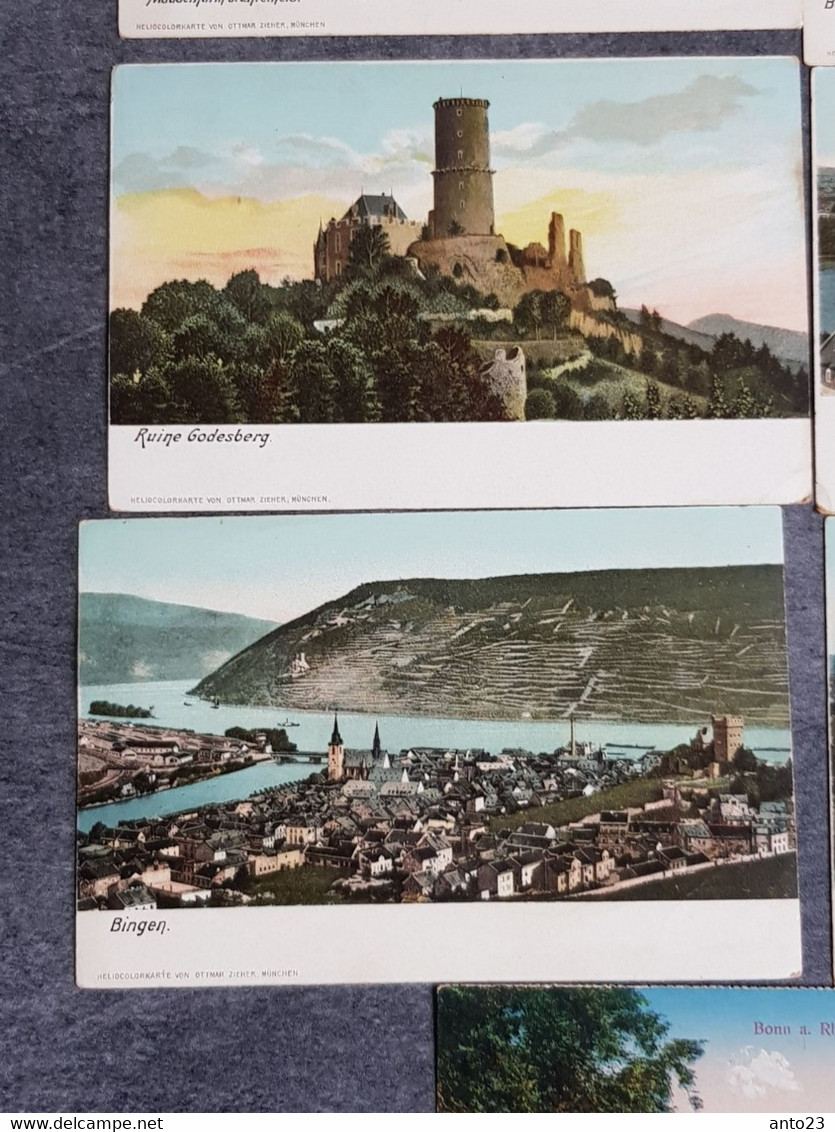 lot de carte postale allemande diverse régions et villes