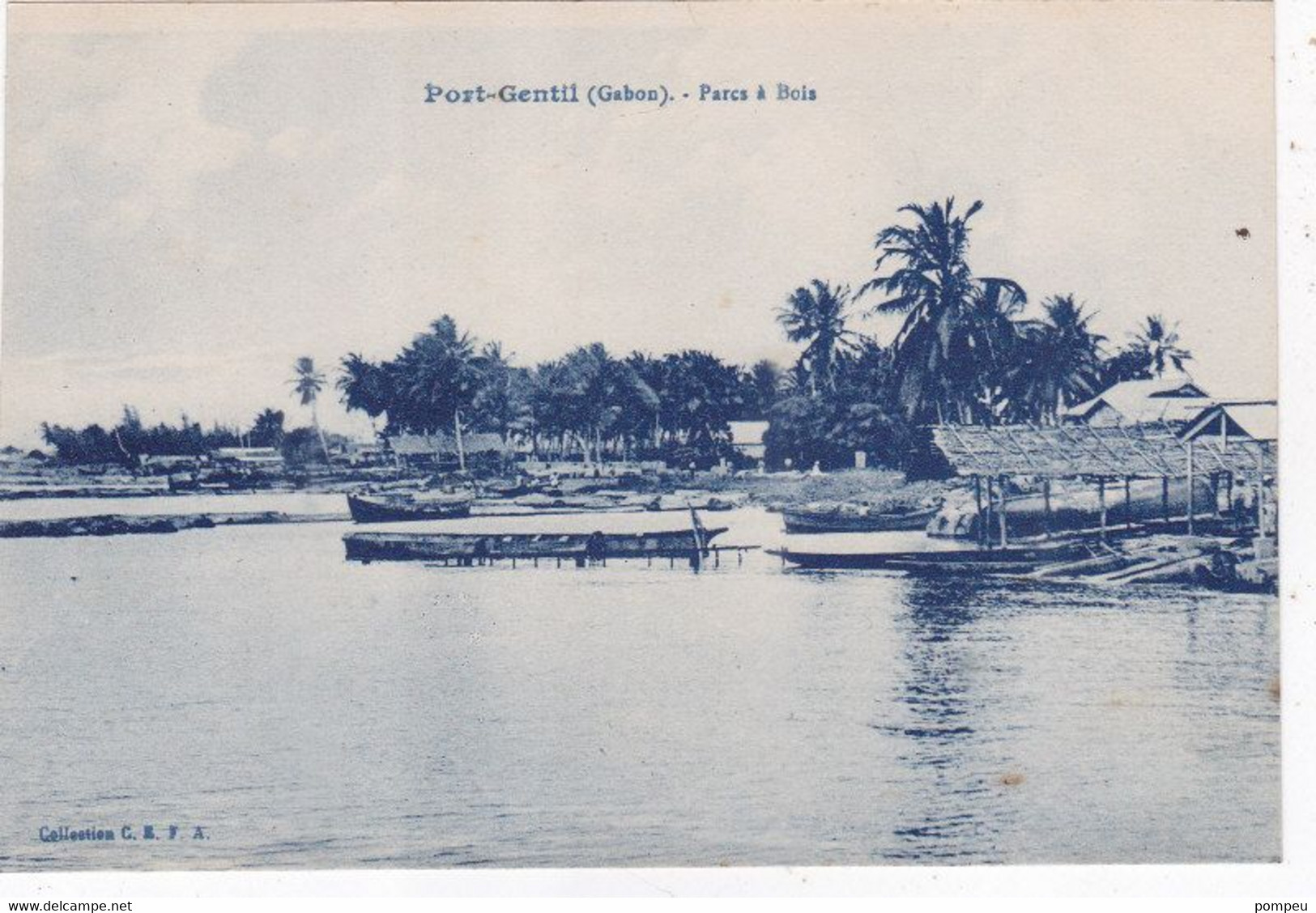 QR - PORT-GENTIL (Gabon) - Parcs à  Bois  (neuf) - Gabon
