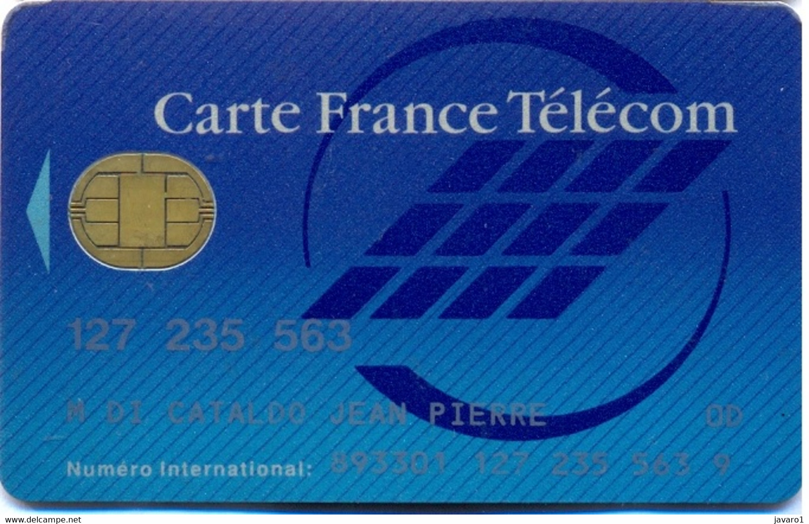 FRANCE : FRA01 Carte France Telecom USED -  Kaarten Van De Busdienst Pastel