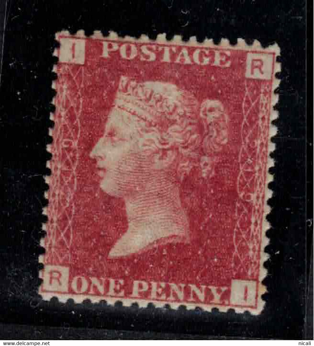 GB 1864 1d Red Plate 219 SG 48 HM #BWD11 - Unused Stamps