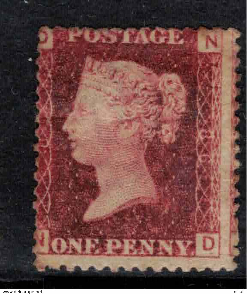 GB 1864 1d Red Plate 86 SG 48 HM #BWD4 - Nuovi