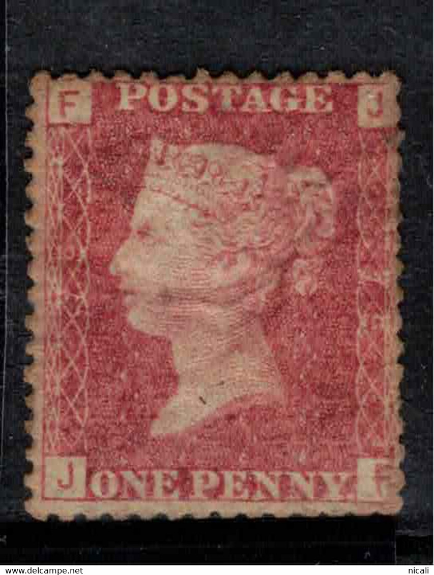 GB 1864 1d Red Plate 79 SG 48 HM #BWD3 - Neufs
