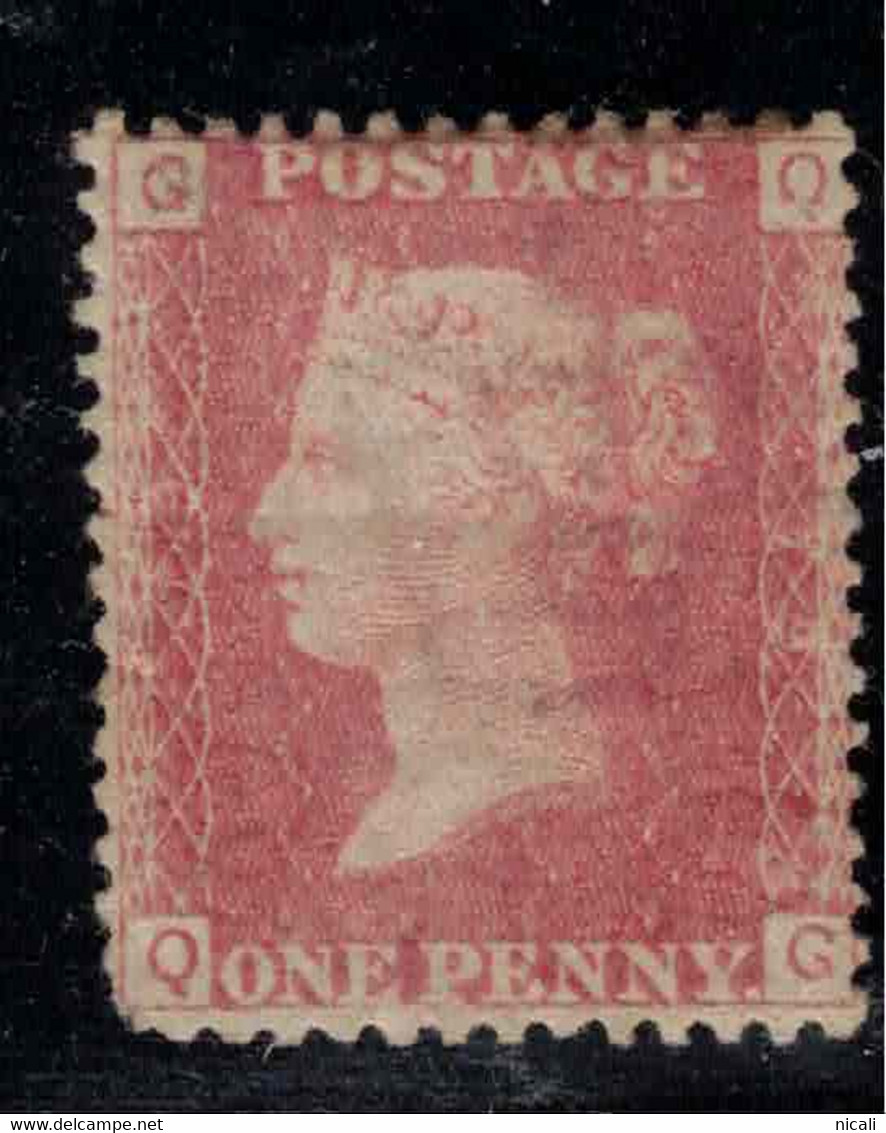 GB 1864 1d Red Plate 79 SG 48 HM #BWD2 - Ongebruikt