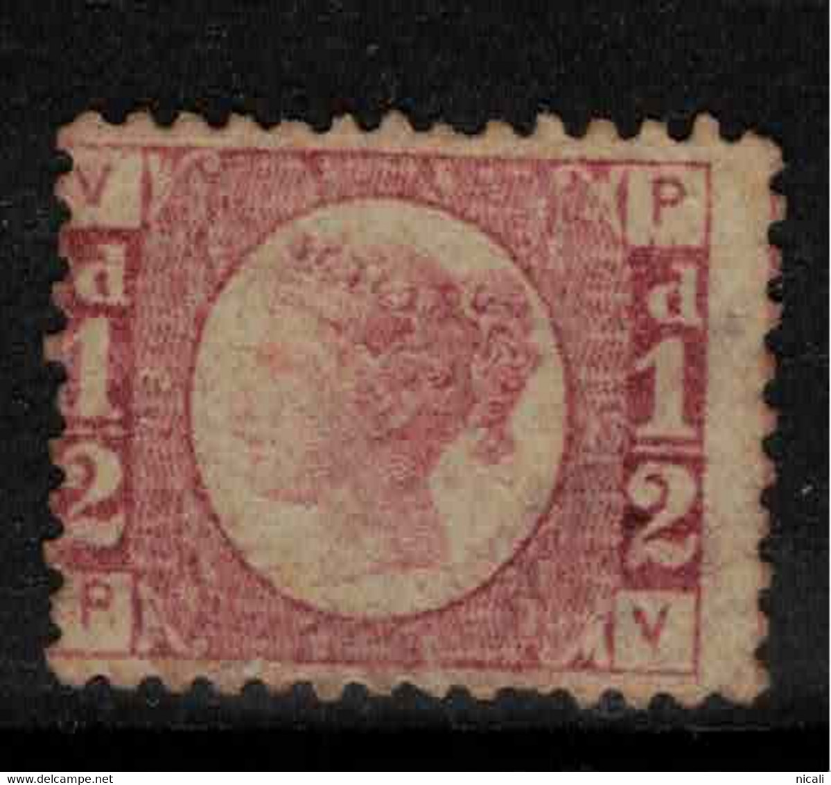 GB 1870 1/2d Bantam Plate 13 SG 48 MNG #BWC6 - Ungebraucht