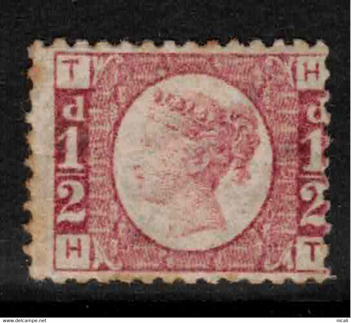 GB 1870 1/2d Bantam Plate 15 SG 48 HM #BWC11 - Neufs