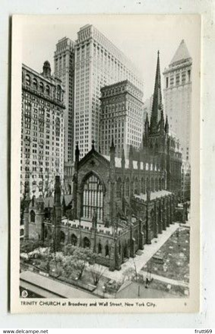 AK 056336 USA - New York City - Trinity Church - Iglesias