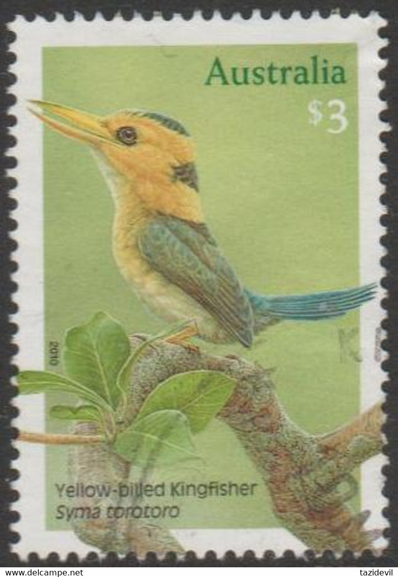 AUSTRALIA - USED 2010 $3.00 Australian Kingfishers - Yellow-billed Kingfisher - Bird - Used Stamps