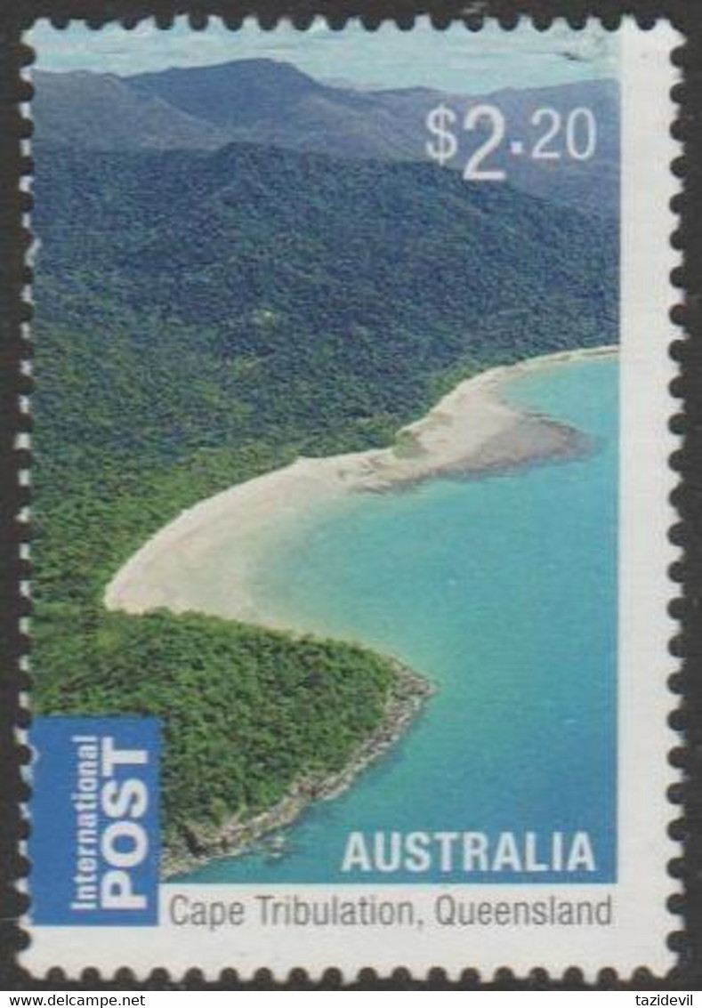 AUSTRALIA - USED 2010 $2.20 Australian Beaches, International - Cape Tribulation, Queensland - Used Stamps