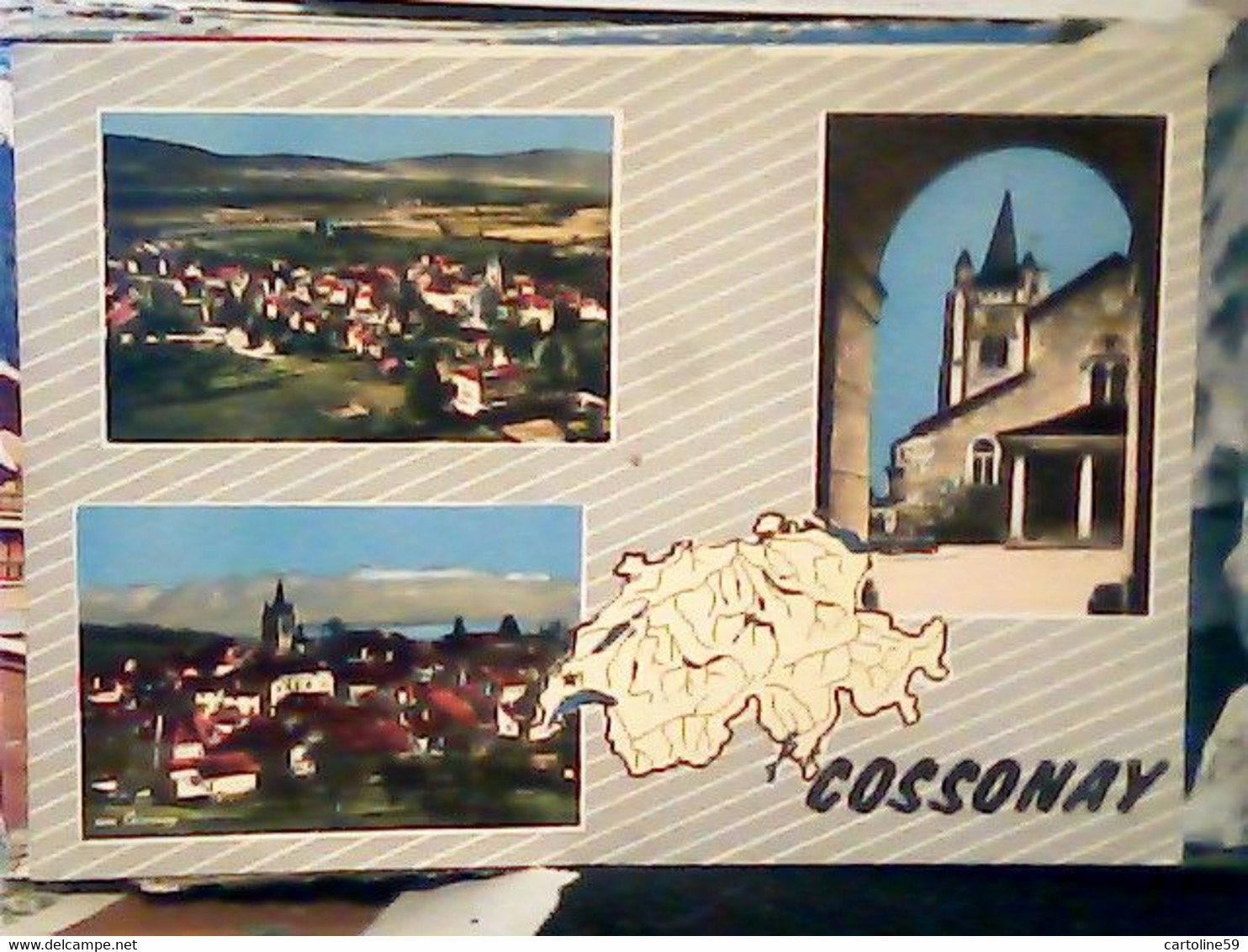 SUISSE COSSONAY MULTI VUES  VB1967 IQ8797 - Cossonay