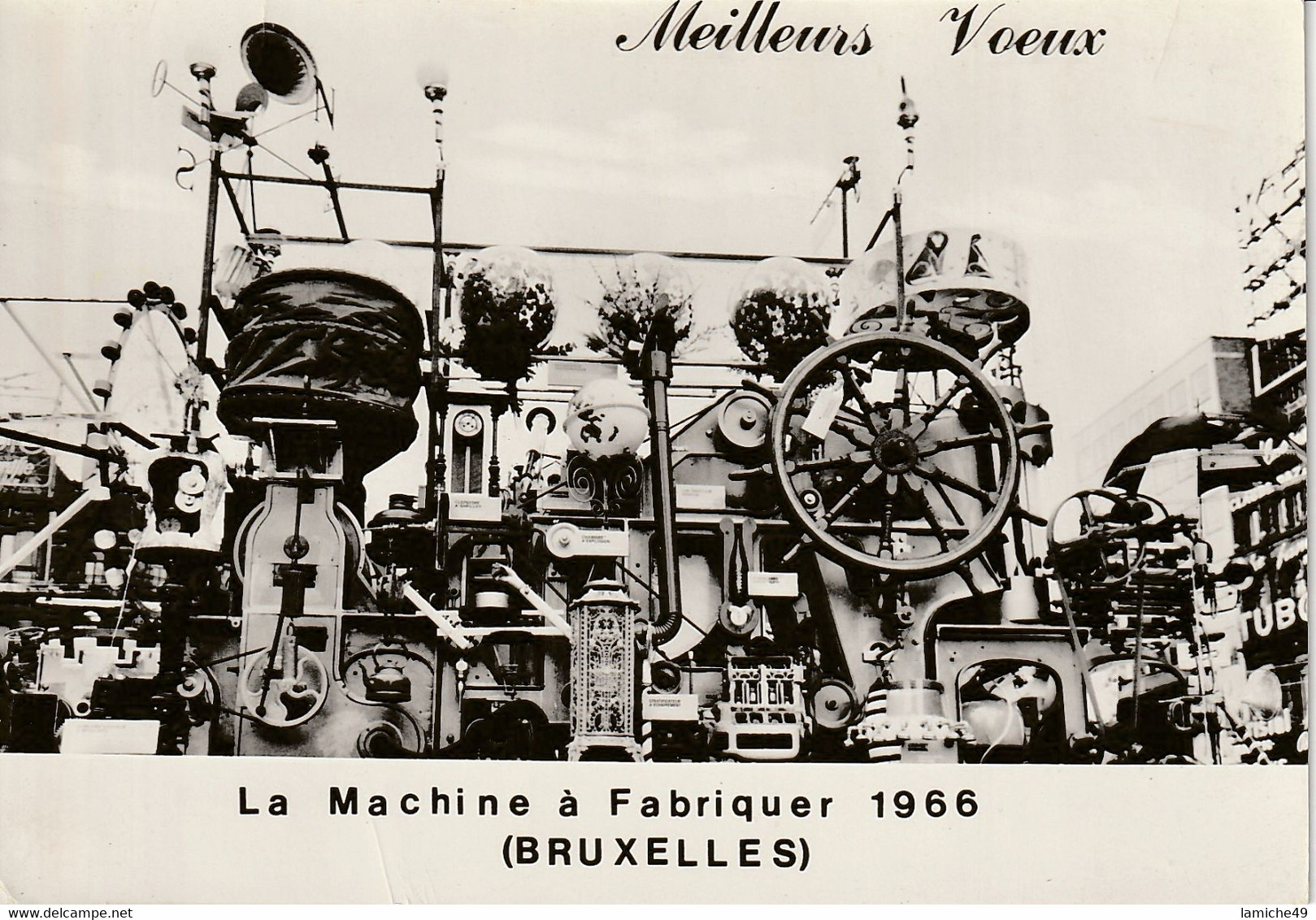 BRUXELLES La Machine à Fabriquer 1966 PHOTO HENRI MATT - Fêtes, événements