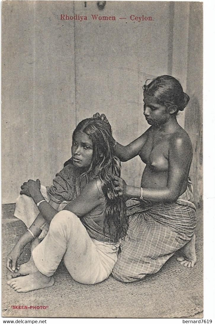 Sri Lanka Ceylon  -       Rhodiya  Women  - Ceylon - Sri Lanka (Ceylon)