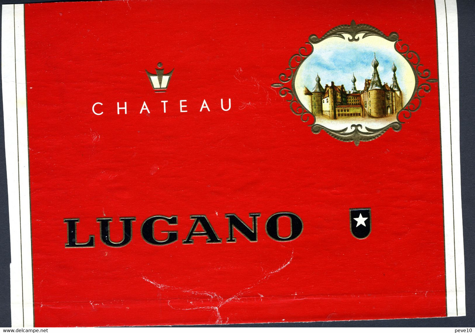 Etiquette De Boîte à Cigares  LUGANO - Labels