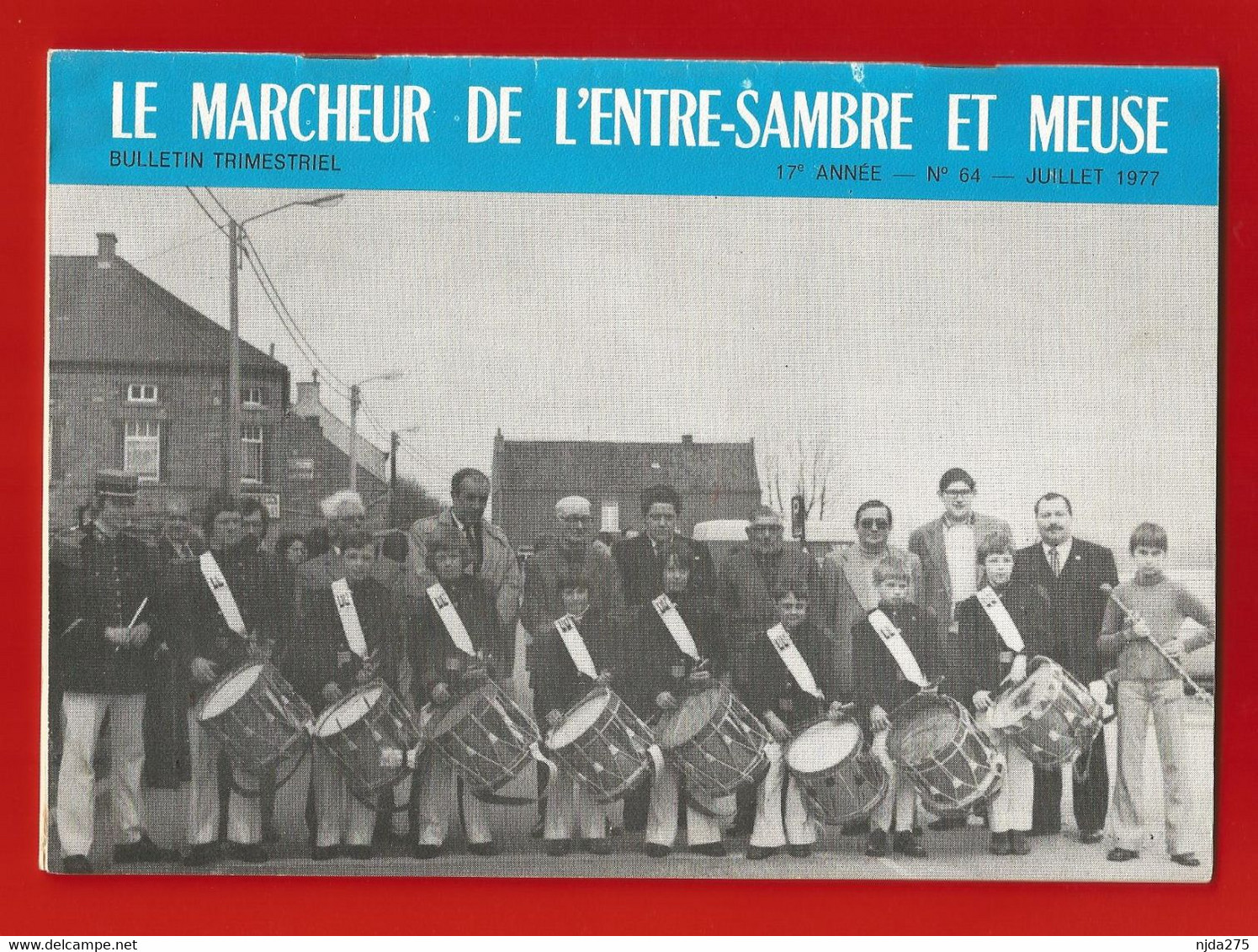 Fosses La Ville : Photo De Tchods-Tchods St Feuillen 1977 Dans Revue " Le Marcheurs De L'Entre Sambre Et Meuse - Collections