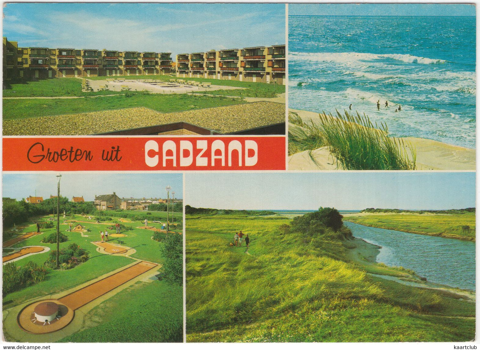 Groeten Uit Cadzand - (Zeeland, Nederland / Holland) - Midgetgolf / MINIGOLF - Cadzand