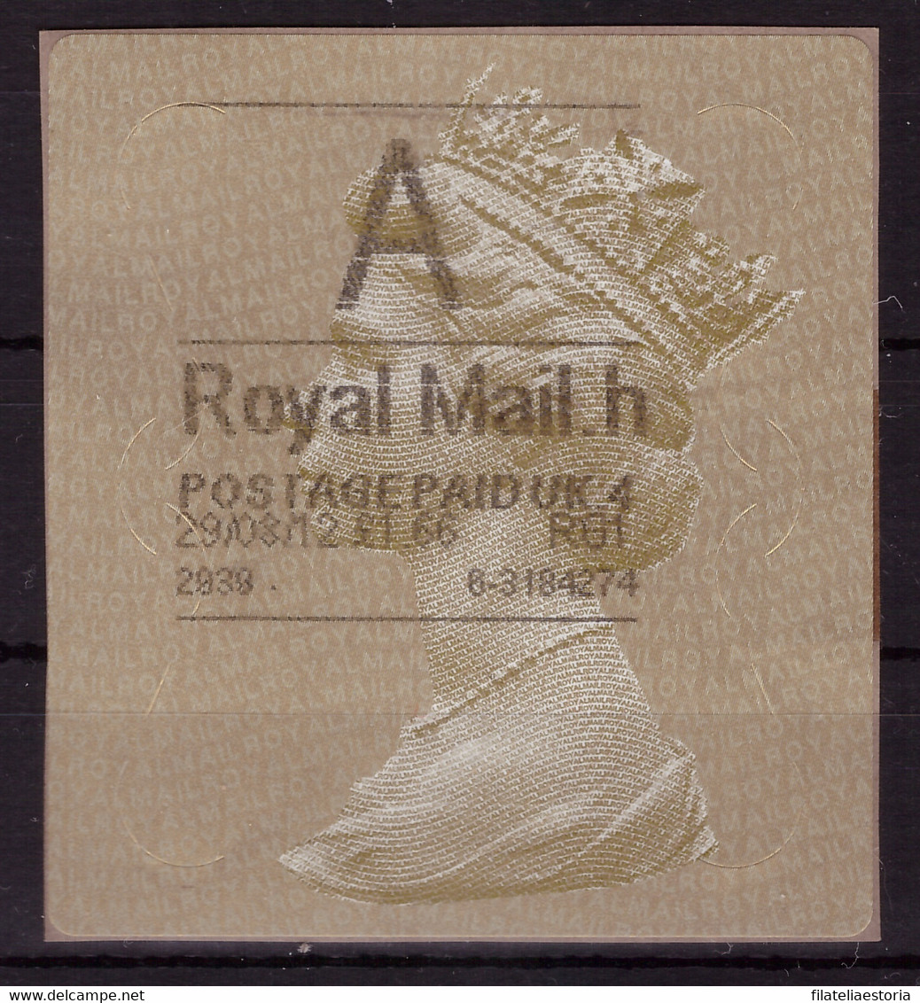 Royaume-Uni 2012 - Oblitéré - Élisabeth II - étiquette Horizon (gbr115) - Plaatfouten En Curiosa