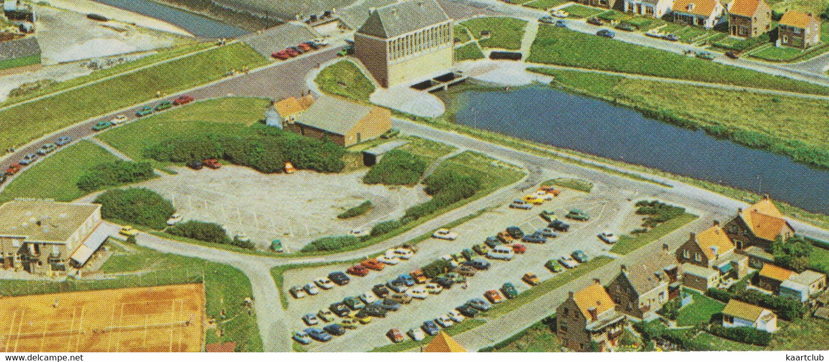 Cadzand Luchtfoto  - (Zeeland, Nederland / Holland) - TENNIS VELD - Cadzand