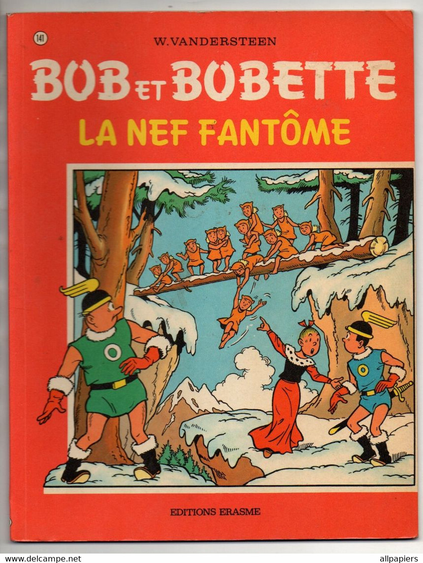 Bande Dessinée Souple édition Originale Bob Et Bobette N°141 La Nef Fantôme De 1973 par W. Vandersteen - Suske En Wiske