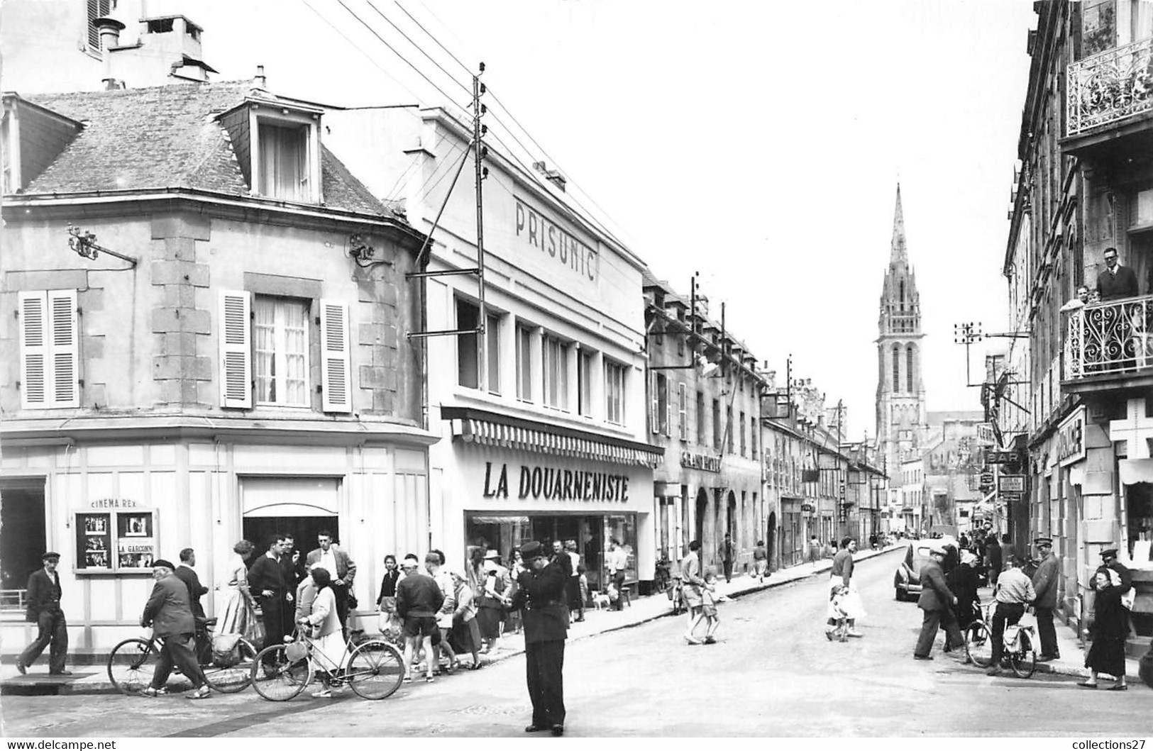 29-DOUARNENEZ- RUE PRINCIPALE E LES MAGASINS ' PRISUNIC " - Douarnenez