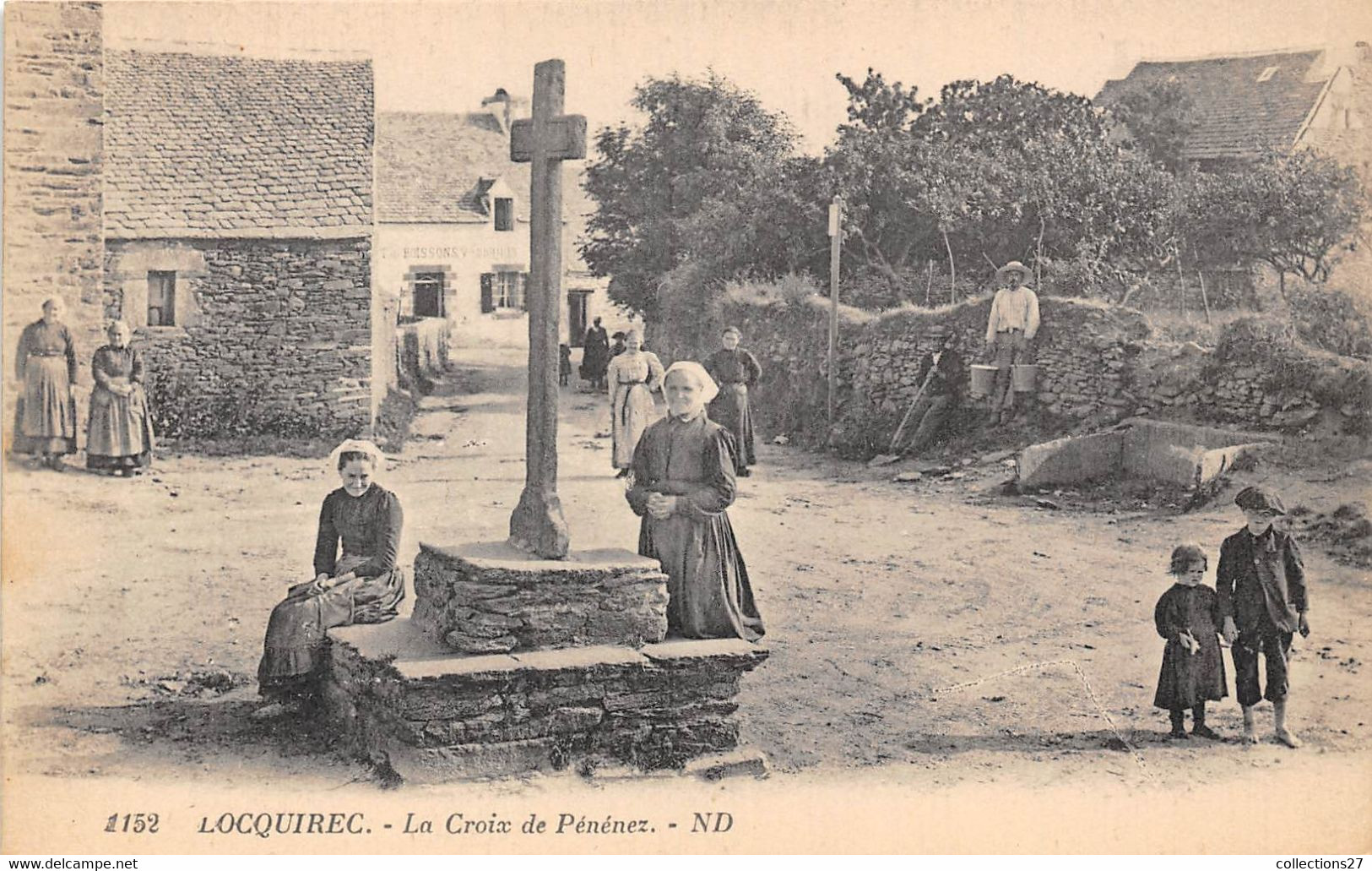 29-LOCQUIREC- LA CROIX DE PENENEZ - Locquirec