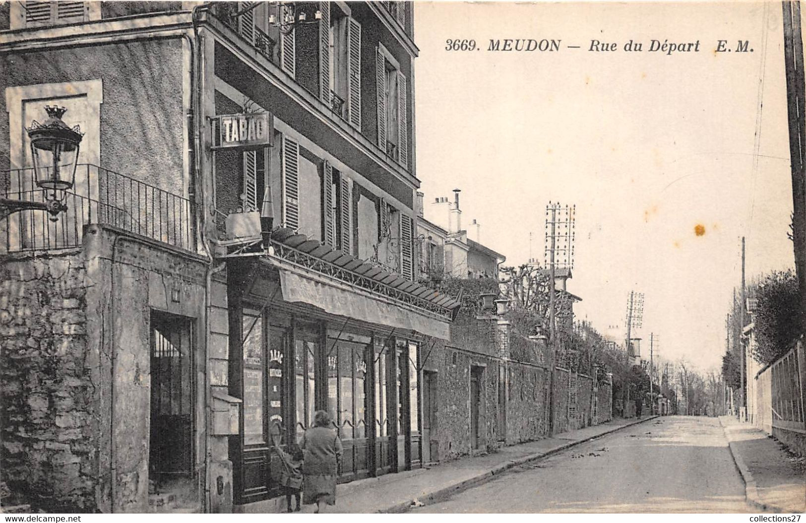 92-MEUDON- RUE DU DEPART - Meudon