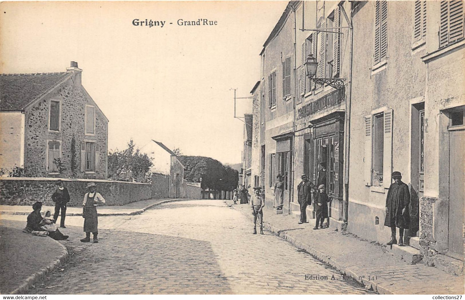 91-GRIGNY- GRAND'RUE - Grigny