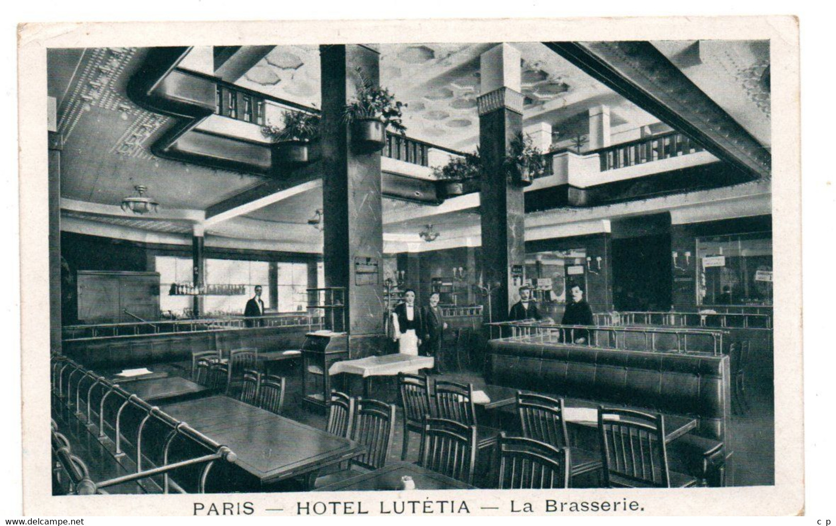 Paris -  Hotel Lutetia - La Brasserie - CPA°W - Zonder Classificatie