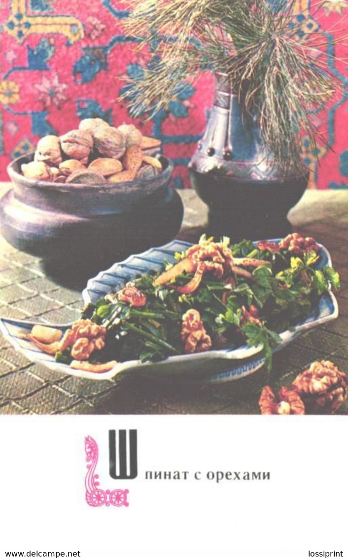 Armenian Kitchen Recipes:Spin With Nuts, 1973 - Recettes (cuisine)